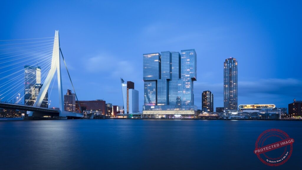 Rotterdam Blue Hour