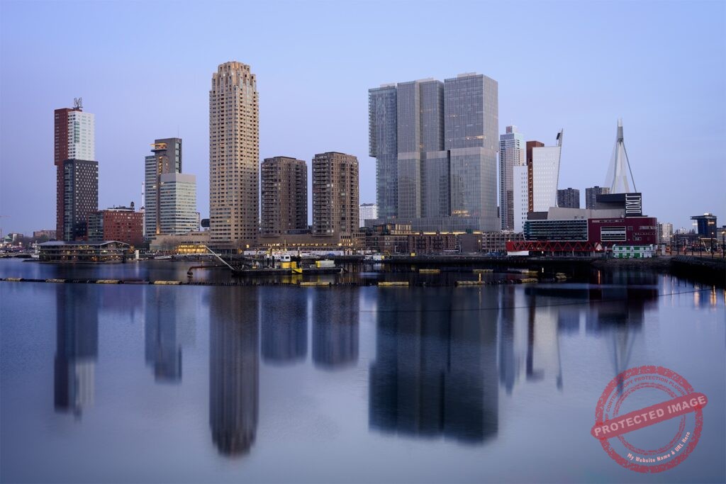 Rijnhaven Rotterdam Early Morning